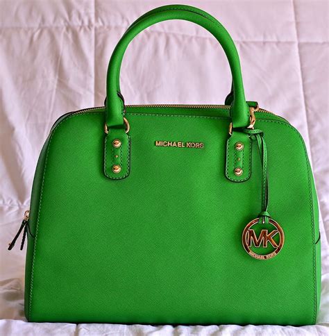 mint green purse michael kors